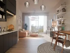 Prodej bytu 1+kk, Praha - Bohnice, Lodžská, 32 m2