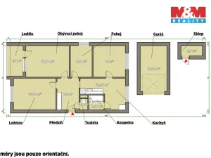 Prodej bytu 4+1, Blatno, 81 m2