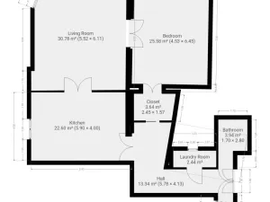 Pronájem bytu 3+kk, Praha, Kodaňská, 108 m2