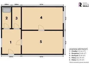 Pronájem bytu 2+1, Praha - Nové Město, Jeruzalémská, 80 m2