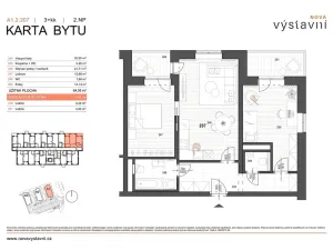 Prodej bytu 3+kk, Ostrava, Výstavní, 71 m2
