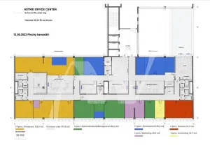 Pronájem kanceláře, Praha - Holešovice, Dělnická, 840 m2