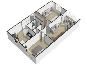 Prodej bytu 3+1, Jablonec nad Nisou - Mšeno nad Nisou, Mšenská, 72 m2