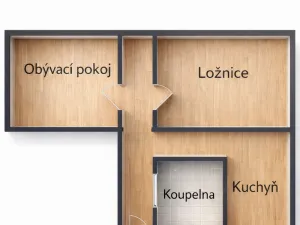 Prodej bytu 2+1, Ostrava, Dr. Martínka, 54 m2