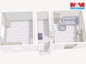 Prodej rodinného domu, Praha - Petrovice, Hertzova, 55 m2