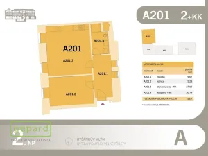 Prodej bytu 2+kk, Velké Přílepy, Pražská, 60 m2