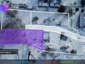 Prodej pozemku pro bydlení, Lipová-lázně, 1130 m2