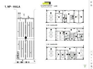 Pronájem skladu, Zlín, Rybníky V, 6800 m2