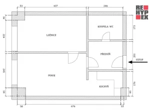 Prodej bytu 2+kk, Liberec - Liberec III-Jeřáb, Tatranská, 41 m2