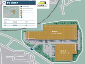 Pronájem výrobních prostor, Světec - Chotějovice, 13414 m2