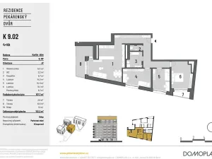 Prodej bytu 4+kk, Brno, Bratislavská, 107 m2