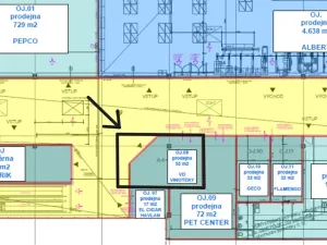 Pronájem obchodního prostoru, Teplice, Nákladní, 53 m2