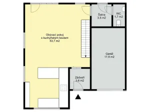 Pronájem rodinného domu, Kolín, Na Vršku, 162 m2