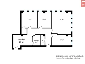 Pronájem kanceláře, Olomouc, Wellnerova, 118 m2