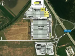 Pronájem výrobních prostor, Blučina, 1554 m2