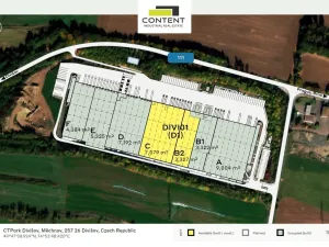 Pronájem skladu, Divišov - Měchnov, 3327 m2