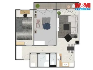 Prodej bytu 3+kk, Čáslav - Čáslav-Nové Město, Čeplova, 76 m2