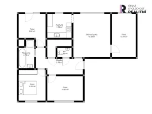 Pronájem bytu 5+1, Zlín, Křiby, 99 m2