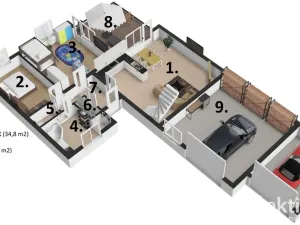 Prodej vícegeneračního domu, Vraňany, 283 m2