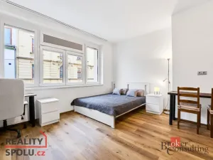 Pronájem bytu 1+kk, Brno - Trnitá, Špitálka, 30 m2