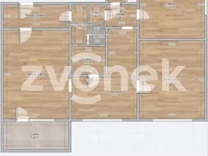 Pronájem bytu 3+1, Hulín, Višňovce, 71 m2