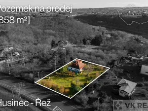 Prodej pozemku pro bydlení, Husinec, Husinecká, 858 m2