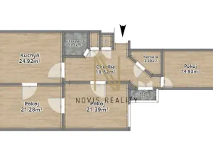 Pronájem bytu 3+1, Plzeň - Jižní Předměstí, Klatovská třída, 120 m2