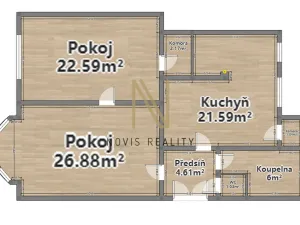 Pronájem bytu 2+1, Plzeň, Denisovo nábřeží, 96 m2