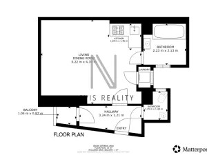 Prodej bytu 1+kk, Praha - Bubeneč, N. A. Někrasova, 33 m2