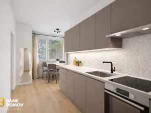 Prodej bytu 2+1, Vsetín, Ohrada, 55 m2