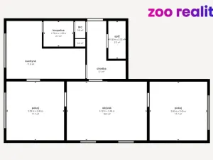 Prodej bytu 3+1, Volary, Sídl. Míru, 69 m2