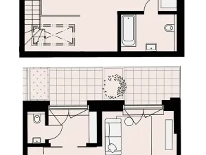 Pronájem bytu 2+kk, Praha, Myslíkova, 64 m2