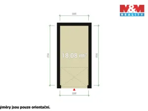 Prodej garáže, Plzeň, Univerzitní, 18 m2