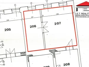 Pronájem kanceláře, Brno, Veveří, 39 m2