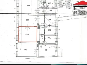 Pronájem kanceláře, Brno, Veveří, 26 m2