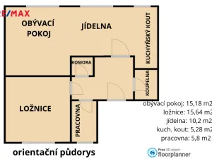 Pronájem bytu 4+kk, Moravské Budějovice, Husova, 79 m2