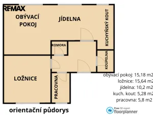 Pronájem bytu 4+kk, Moravské Budějovice, Husova, 79 m2