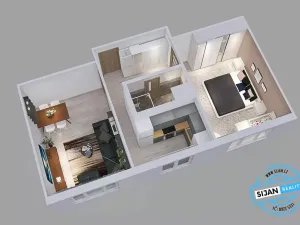 Prodej bytu 2+1, Ostrava, Jiskřiček, 57 m2