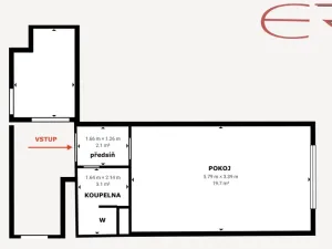 Prodej bytu 1+kk, Varnsdorf, Čelakovická, 29 m2