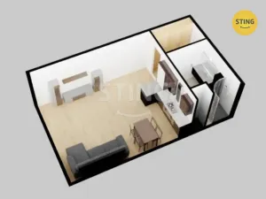 Pronájem bytu 1+kk, Opava, Antonína Sovy, 32 m2