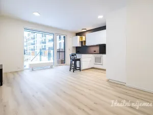 Pronájem bytu 1+kk, Praha - Hostivař, Nurmiho, 40 m2
