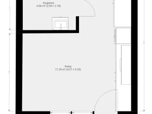 Pronájem bytu 1+kk, Brno, Koliště, 23 m2