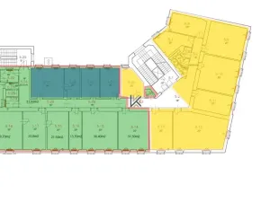 Pronájem obchodního prostoru, Praha, Washingtonova, 203 m2