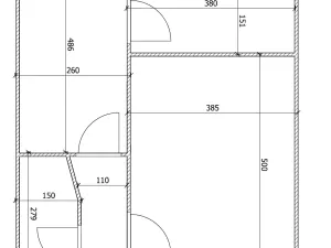 Pronájem bytu 1+1, Opava, Krnovská, 40 m2