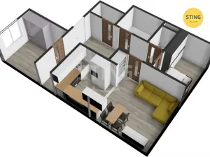Prodej bytu 3+kk, Jihlava, Hamerníkova, 70 m2