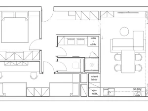 Pronájem bytu 3+kk, Praha - Krč, Horáčkova, 65 m2
