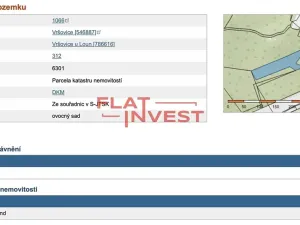 Prodej lesa, Vršovice, 162726 m2