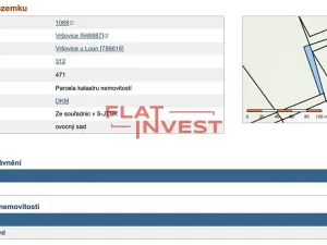 Prodej lesa, Vršovice, 162726 m2