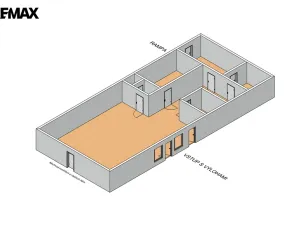 Pronájem obchodního prostoru, Havířov - Šumbark, Lidická, 126 m2