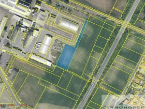 Prodej komerčního pozemku, Dobroměřice, 5. května, 6819 m2